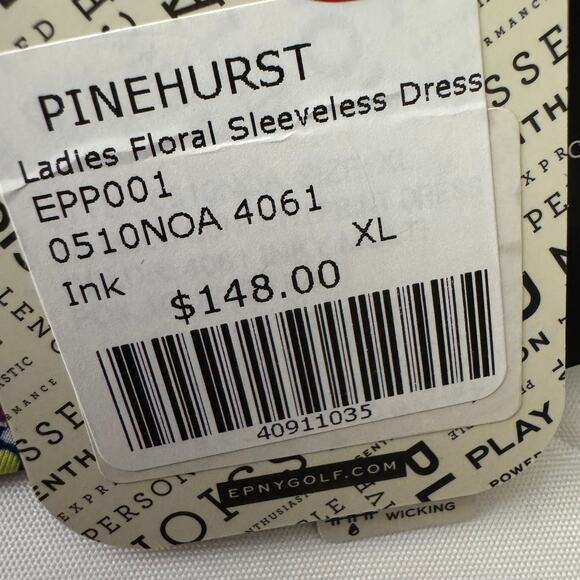 EP NY Pinehurst Sleeveless Dress Multi Confetti Print with Shorts Size XL NWT - Picture 5 of 10